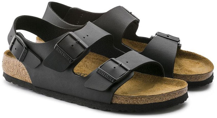 Birkenstock Milano Birko Flor 0034791 Black Sandals