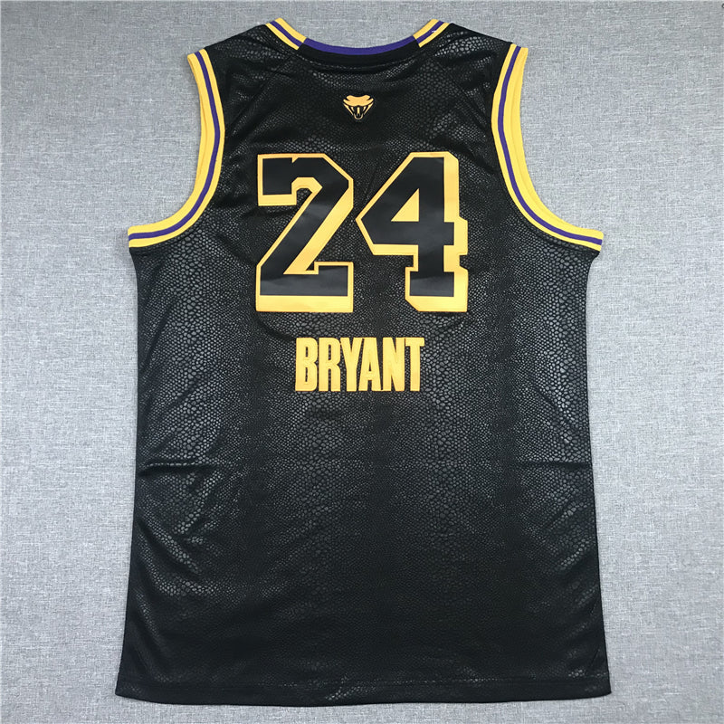 Men's Los Angeles Lakers Kobe Bryant Black Player Jersey