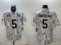 Men's New York Giants Kayvon Thibodeaux Arctic Camo 2024 Salute to Service Limited Jersey