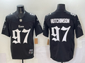 Men's Detroit Lions Aidan Hutchinson Black Alternate Game Jersey