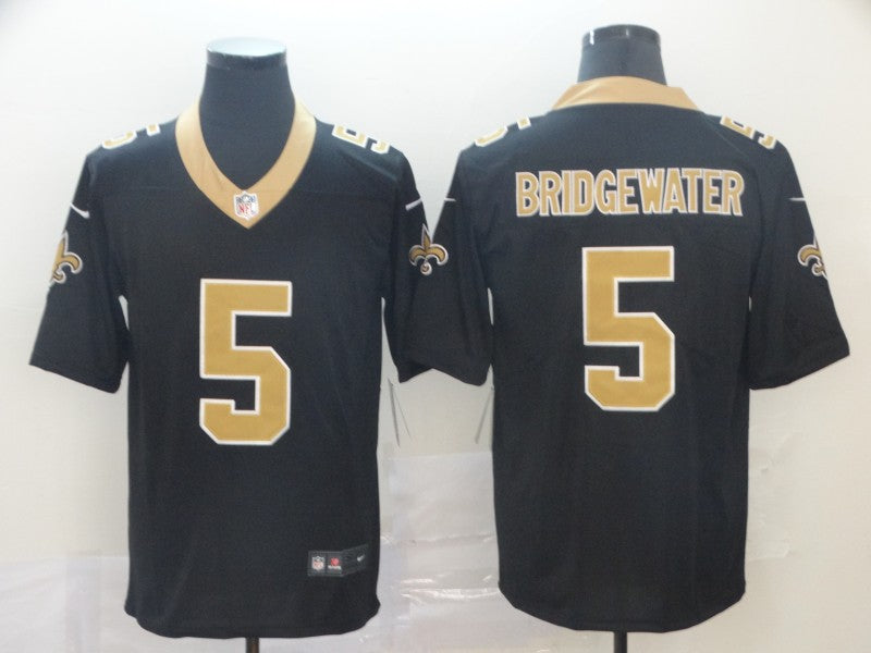Men's New Orleans Saints Teddy Bridgewater Black Game Jersey