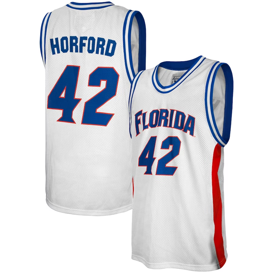 Men's Florida Gators Al Horford White Player Game Jersey