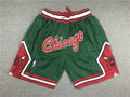Men's Chicago Bulls Green 2008-09 Hardwood Classics Authentic Basketball Shorts
