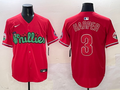 Men's Philadelphia Phillies Bryce Harper Red Player Game Jersey