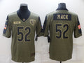 Men's Chicago Bears Khalil Mack Brown Player Game Jersey