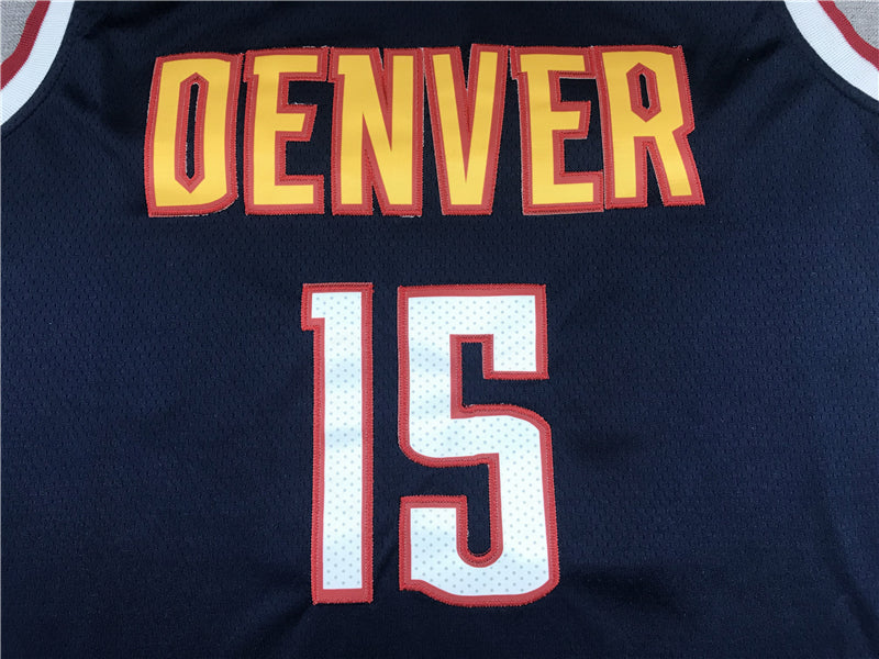 Men's Denver Nuggets Nikola Jokic NBA Navy 2020/21 Swingman Jersey