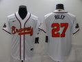 Men's Atlanta Braves Austin Riley White Replica Game Jersey