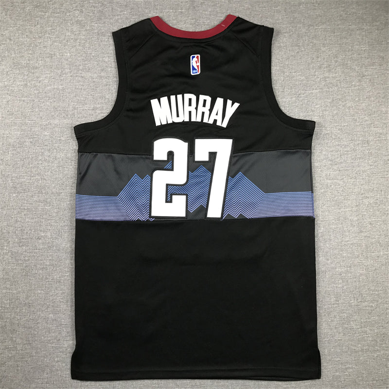 Men's Denver Nuggets Jamal Murray Black 2023/24 Swingman Jersey - City Edition