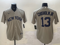 Men's New York Yankees Jazz Chisholm Jr. Gray Away Limited Player Jersey