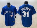 Men's Toronto Blue Jays Max Scherzer Rush Blue Replica Player Jersey