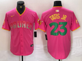Men's San Diego Padres Fernando Tatis Jr. Pink Replica Player Jersey