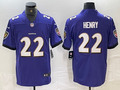 Men's Baltimore Ravens Derrick Henry Purple Game Player Jersey