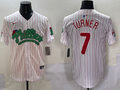 Men's Philadelphia Phillies Trea Turner White Player Jersey