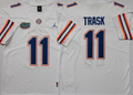 Men's Florida Gators Kyle Trask White Player Game Jersey