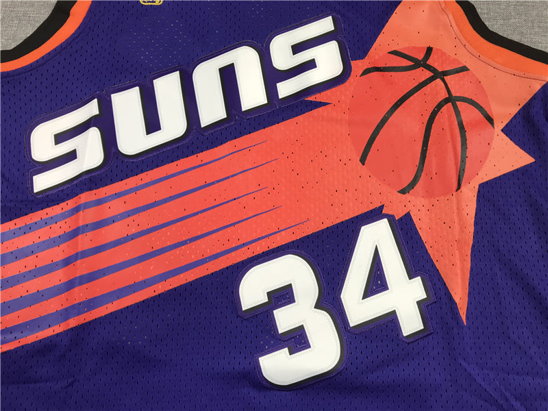 Men's Phoenix Suns Charles Barkley Purple 1992-93 Swingman Jersey
