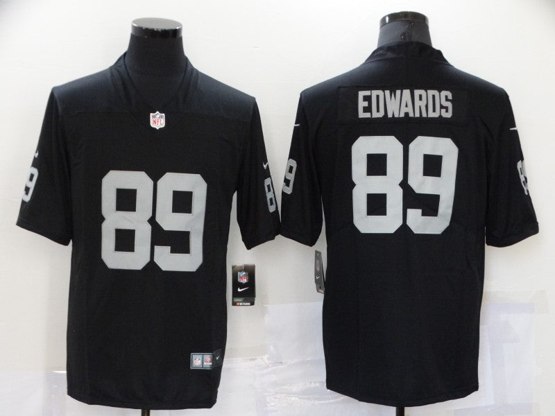 Men's Las Vegas Raiders Bryan Edwards Black Game Jersey