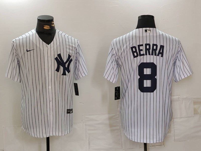 Men's New York Yankees Yogi Berra White Home Limited Player Jersey