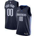 Men's Dallas Mavericks Navy 2019/20 Custom Swingman Jersey - Statement Edition