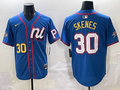 Men's National League Paul Skenes Blue 2025 All-Star Edition Limited Player Jersey
