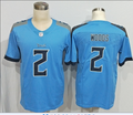 Men's Tennessee Titans Robert Woods Light Blue Game Jersey