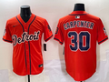 Men's Detroit Tigers Kerry Carpenter Orange Game Player Jersey