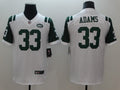 Men's New York Jets Jamal Adams White Game Player Jersey