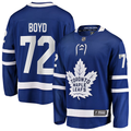 Men's Toronto Maple Leafs Travis Boyd Fanatics Blue Home Breakaway Jersey