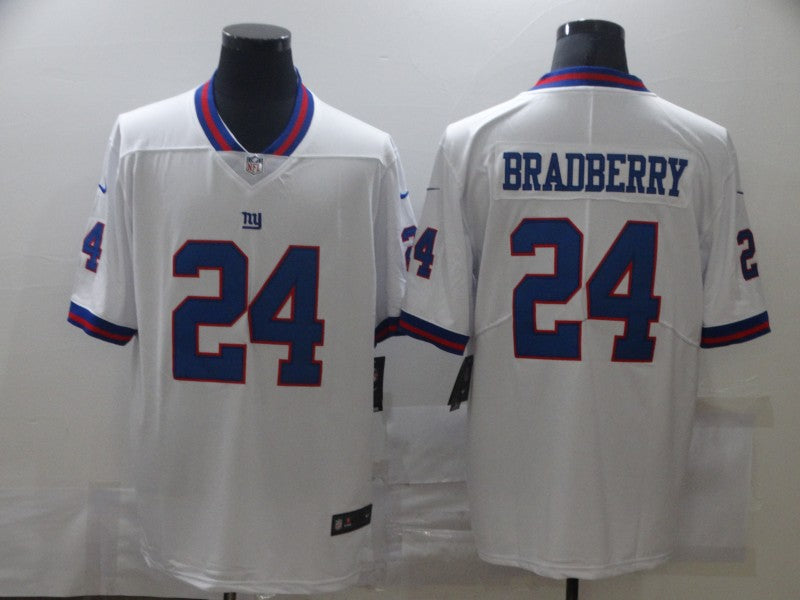 Men's New York Giants James Bradberry White Game Jersey