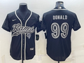 Men's Los Angeles Rams Aaron Donald Black RFLCTV Limited Jersey Joint Edition