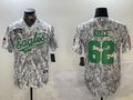 Men's Philadelphia Eagles Jason Kelce Arctic Camo 2024 Salute to Service Player Jersey