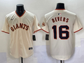 Men's San Francisco Giants Rafael Devers Cream Home Replica Player Jersey