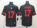 Men's San Francisco 49ers Emmanuel Sanders Black Game Jersey