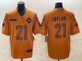 Men's Washington Commanders Sean Taylor Brown 2023 Salute To Service Retired Player Limited Jersey