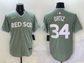 Men's Boston Red Sox David Ortiz Gray 2025 City Connect Limited Retired Player Jersey