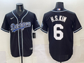 Men's Los Angeles Dodgers Ha-seong Kim Black Limited Player Jersey