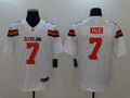 Men's Cleveland Browns DeShone Kizer White Game Jersey