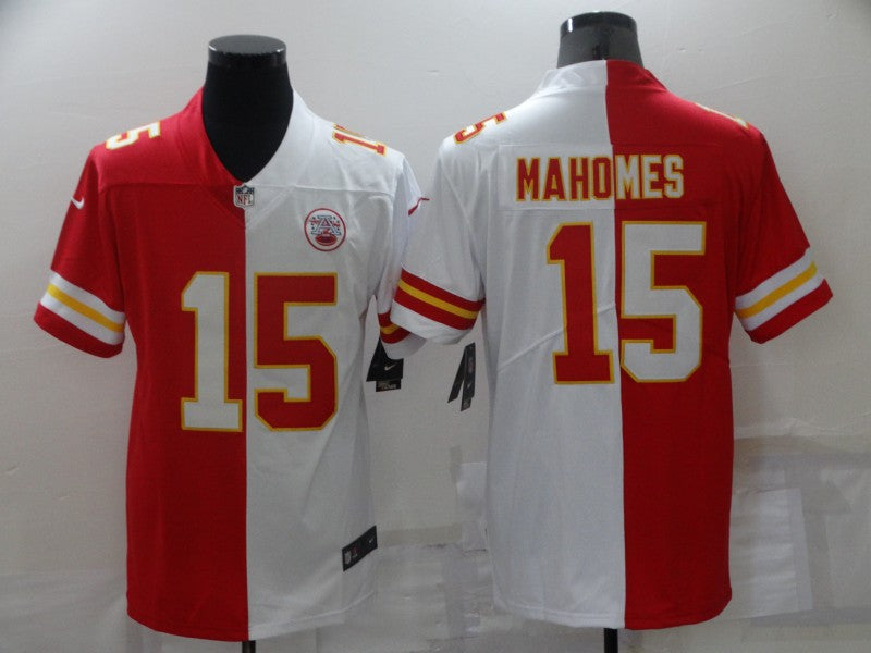 Men's Kansas City Chiefs Patrick Mahomes Red/White Game Jersey