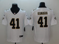 Men's New Orleans Saints Alvin Kamara White Game Jersey