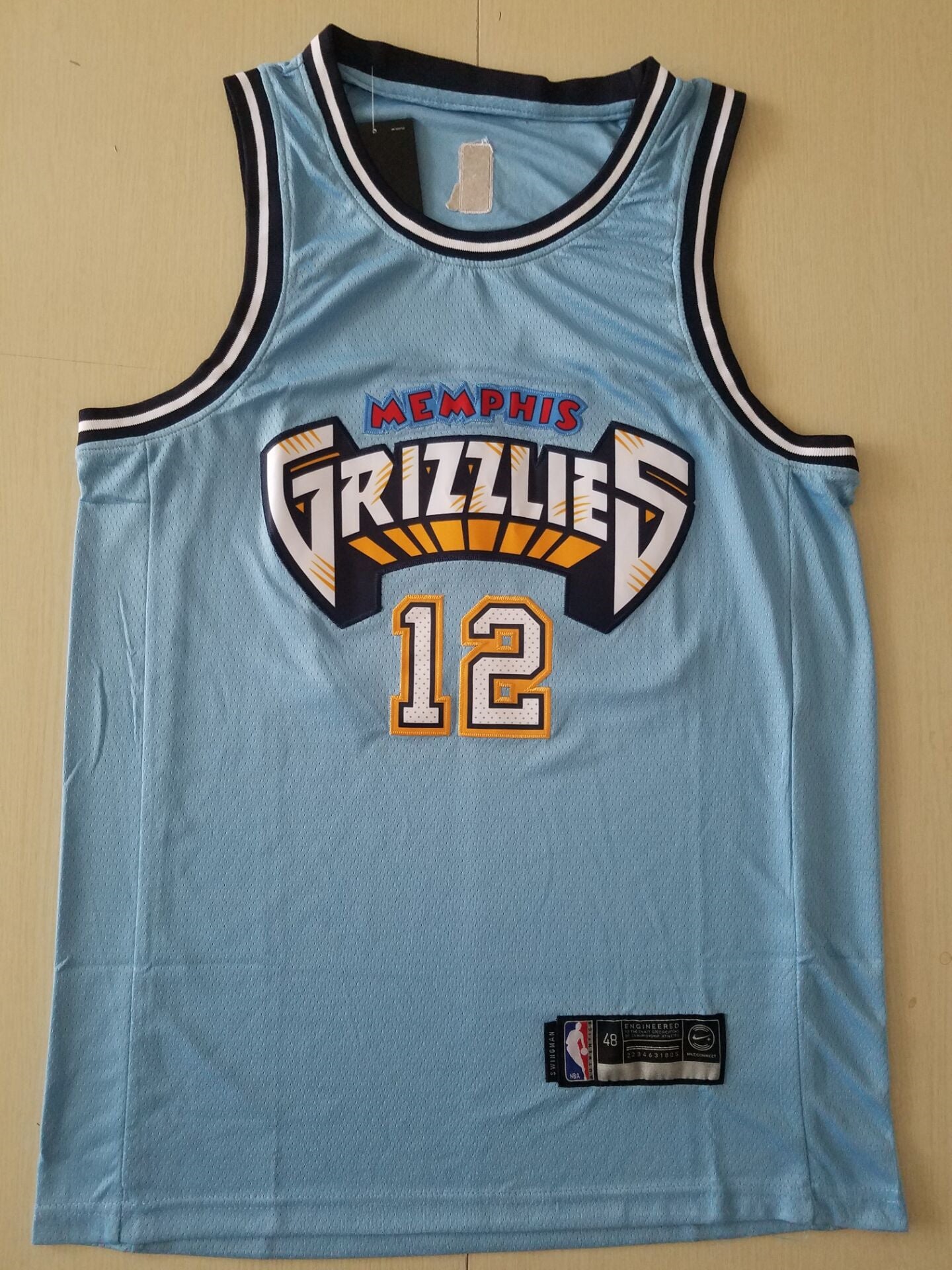 Men's Memphis Grizzlies Ja Morant Blue City Edition Classic Jersey