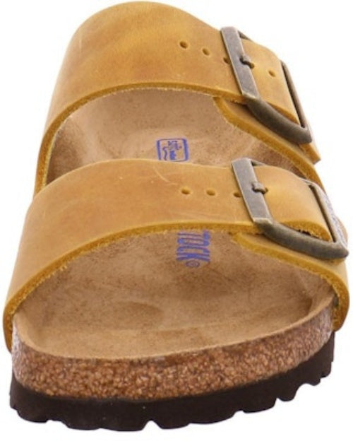 Birkenstock Suede CMFT 1019365 Yellow Sandals