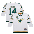 Men's Dallas Stars Jamie Benn White 2009-10 Power Play Jersey