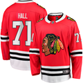 Men's Chicago Blackhawks Taylor Hall Red Home Breakaway Player Jersey