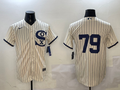 Men's Chicago White Sox Jose Abreu Cream Replica Player Jersey