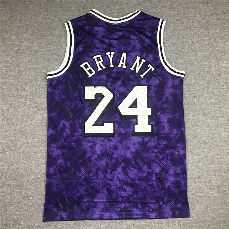 Men's Los Angeles Lakers Kobe Bryant Purple Galaxy Swingman Jersey