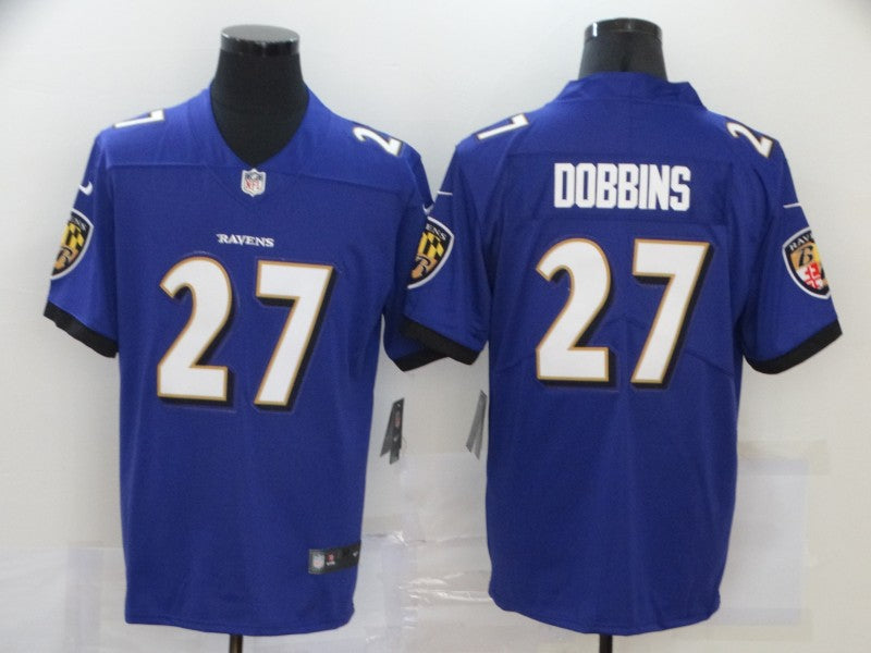 Men's Baltimore Ravens J.K. Dobbins Purple Game Jersey