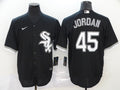 Men's Chicago White Sox Michael Jordan Black Replica Baseball Jersey