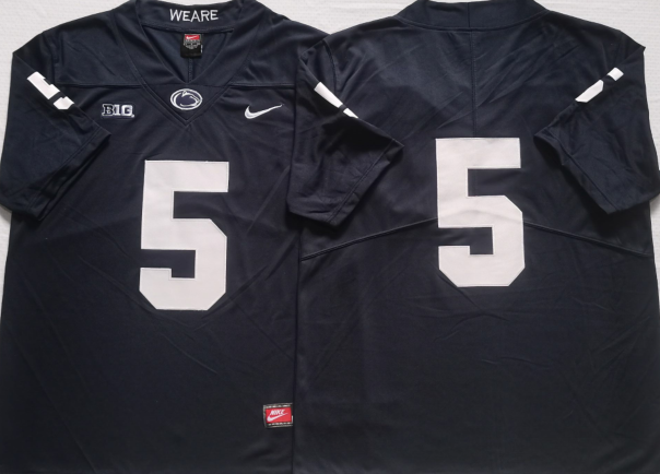 Men's Penn State Nittany Lions Jahan Dotson Navy Team Game Jersey