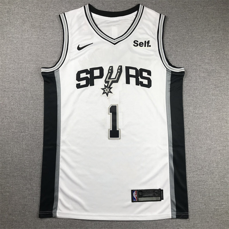 Men's San Antonio Spurs Victor Wembanyama White 2022/23 Swingman Jersey - Association Edition