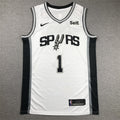 Men's San Antonio Spurs Victor Wembanyama White 2022/23 Swingman Jersey - Association Edition