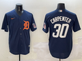 Men's Detroit Tigers Kerry Carpenter Navy Limited Player Jersey